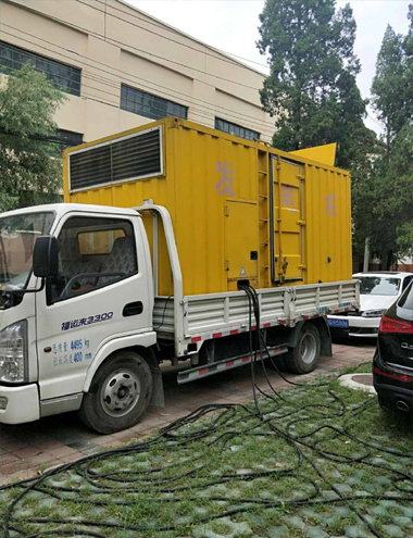 湖滨发电车出租-柴油发电机组排烟系统设计要求及其考虑因素